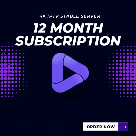 IPTV Subscription 6 Months – Premium 4K